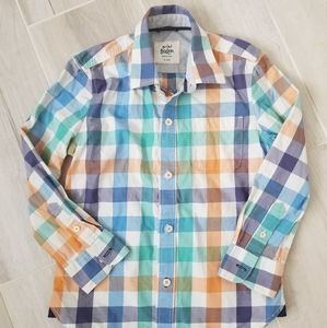 Mini Boden button down shirt 5/6